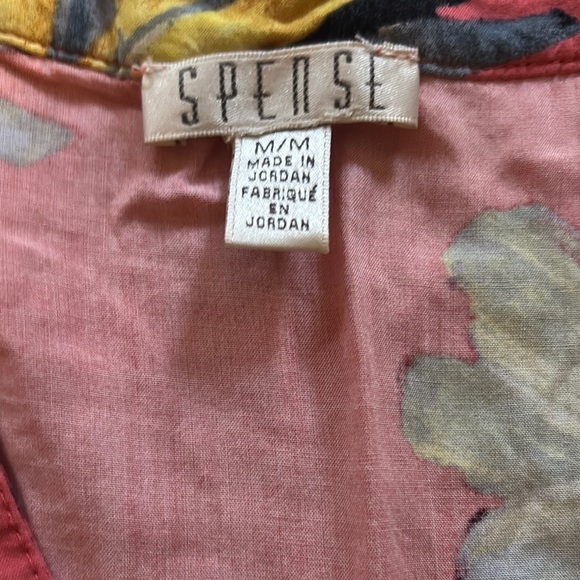 Spense Pink Floral Sleeveless Top - Picture 2 of 4